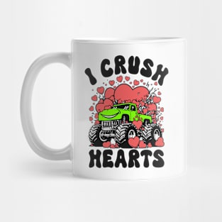 I Crush Hearts Monster Truck Mug